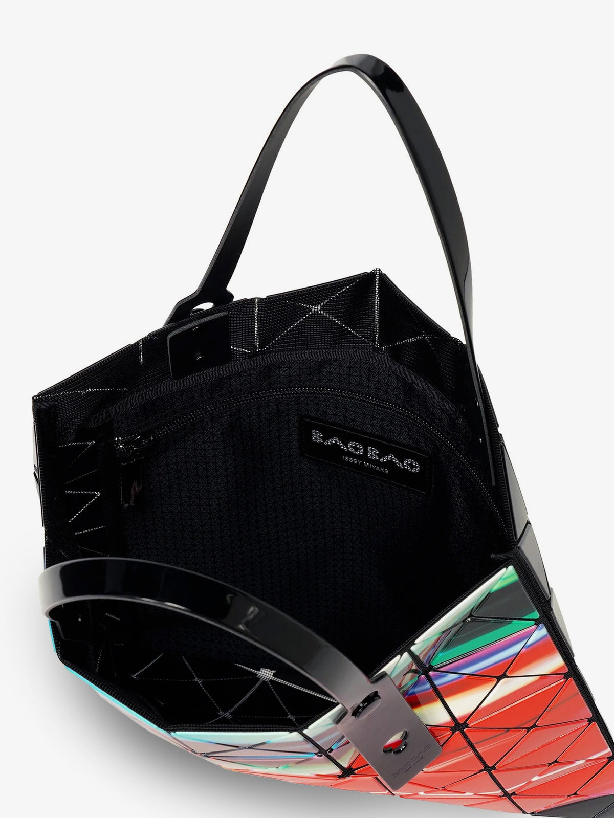 Multicolor PVC shoulder bag