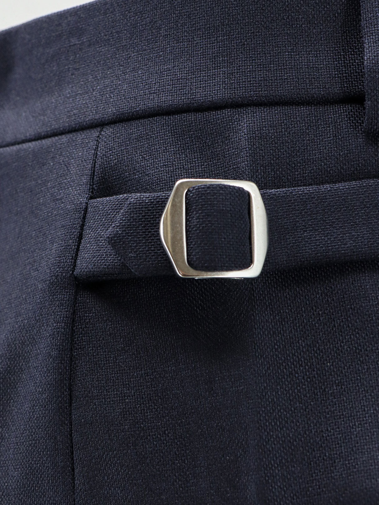 Pantaloni tailored in lana