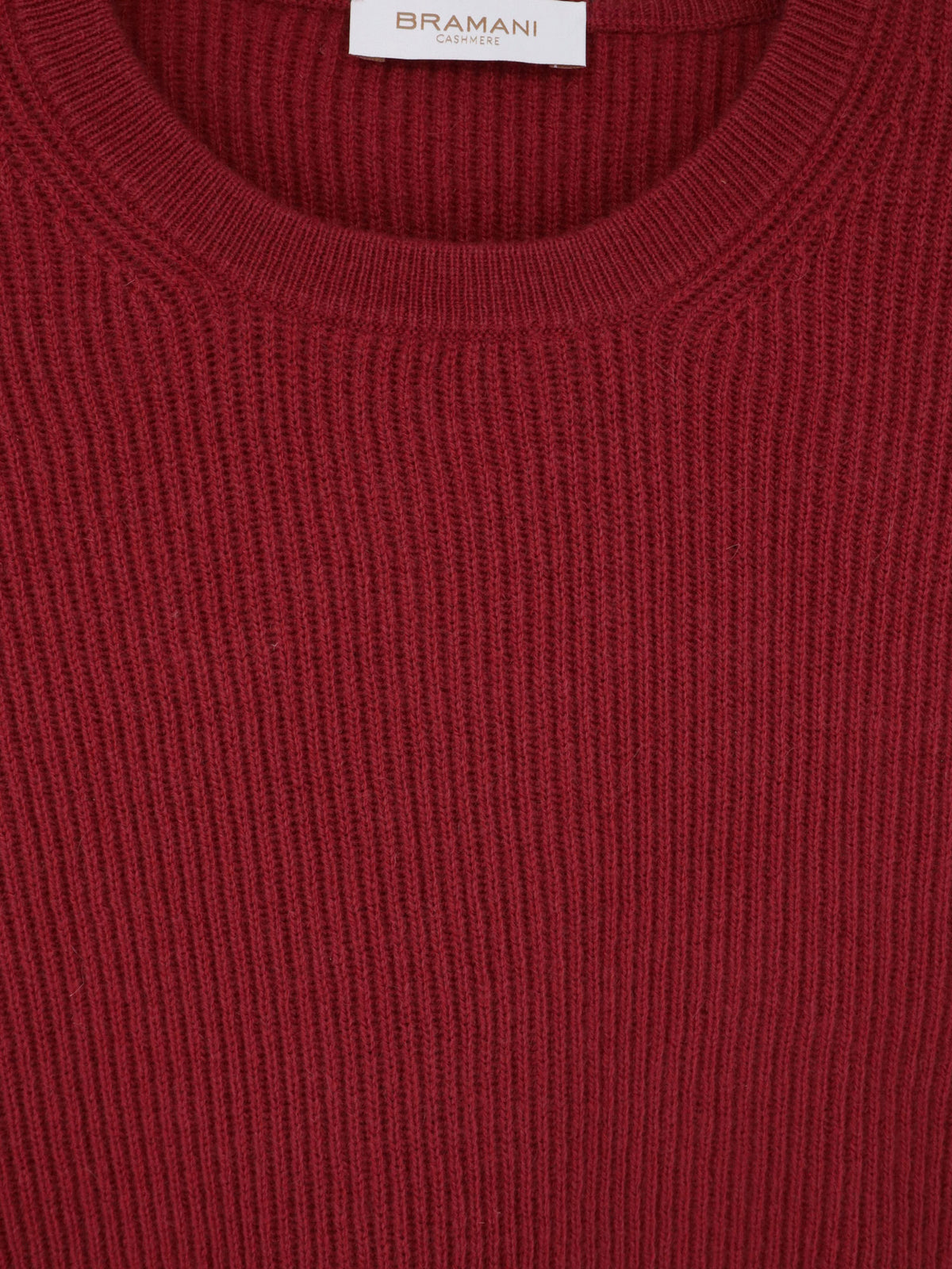Maglia in cashmere a coste