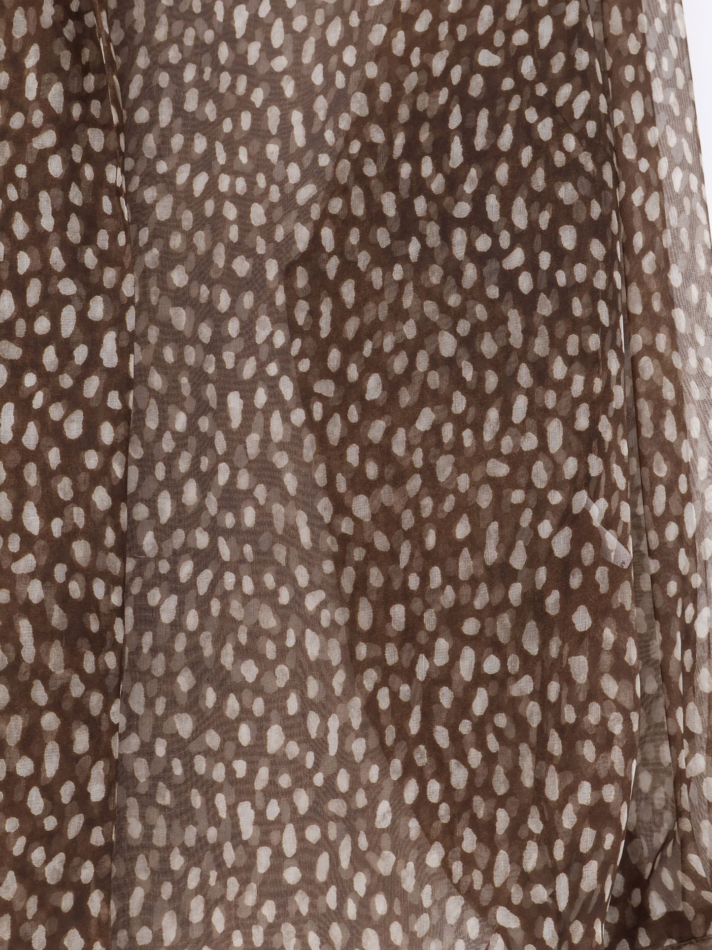 Sheer silk shirt