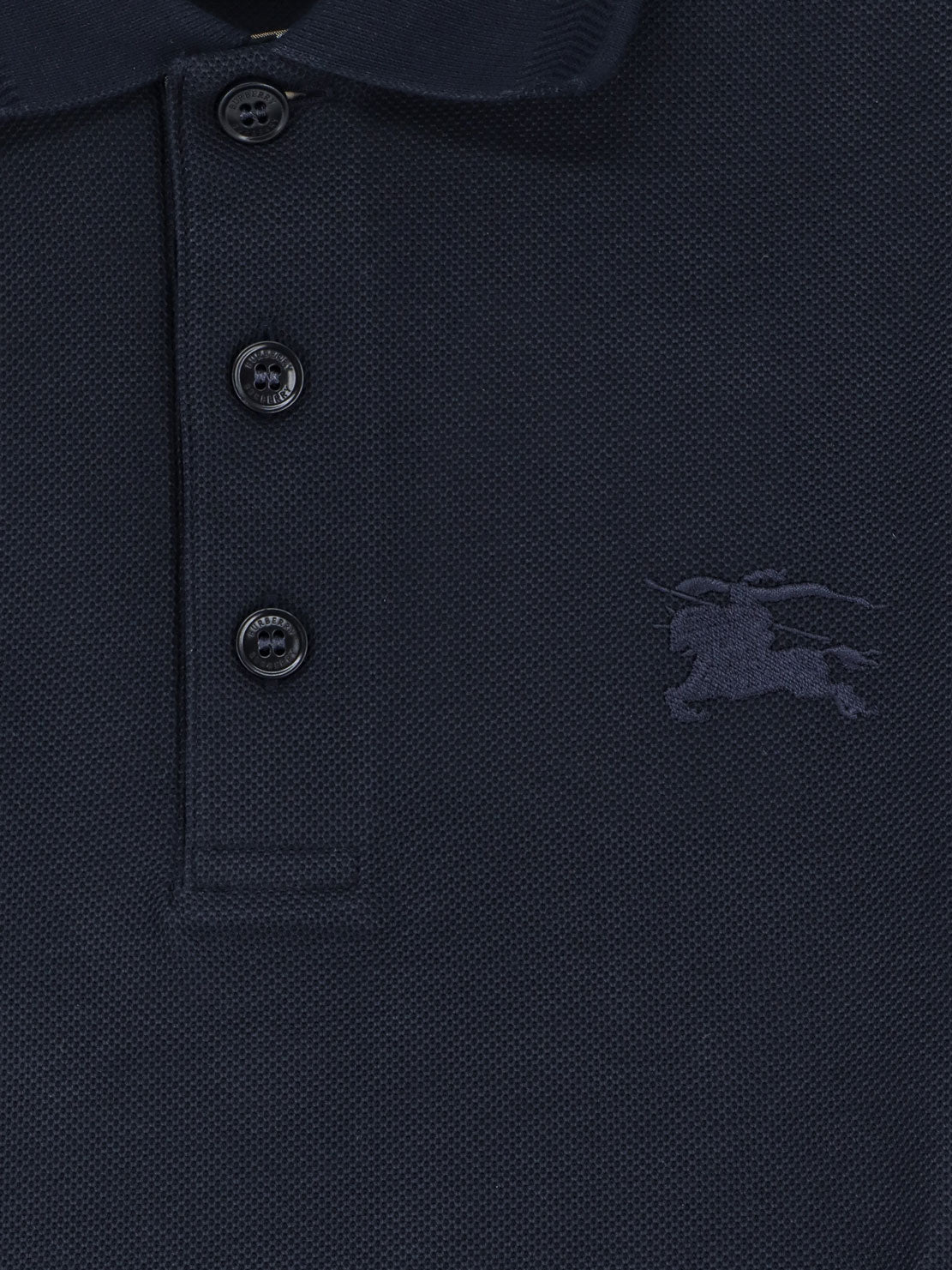 Cotton polo shirt with embroidered logo