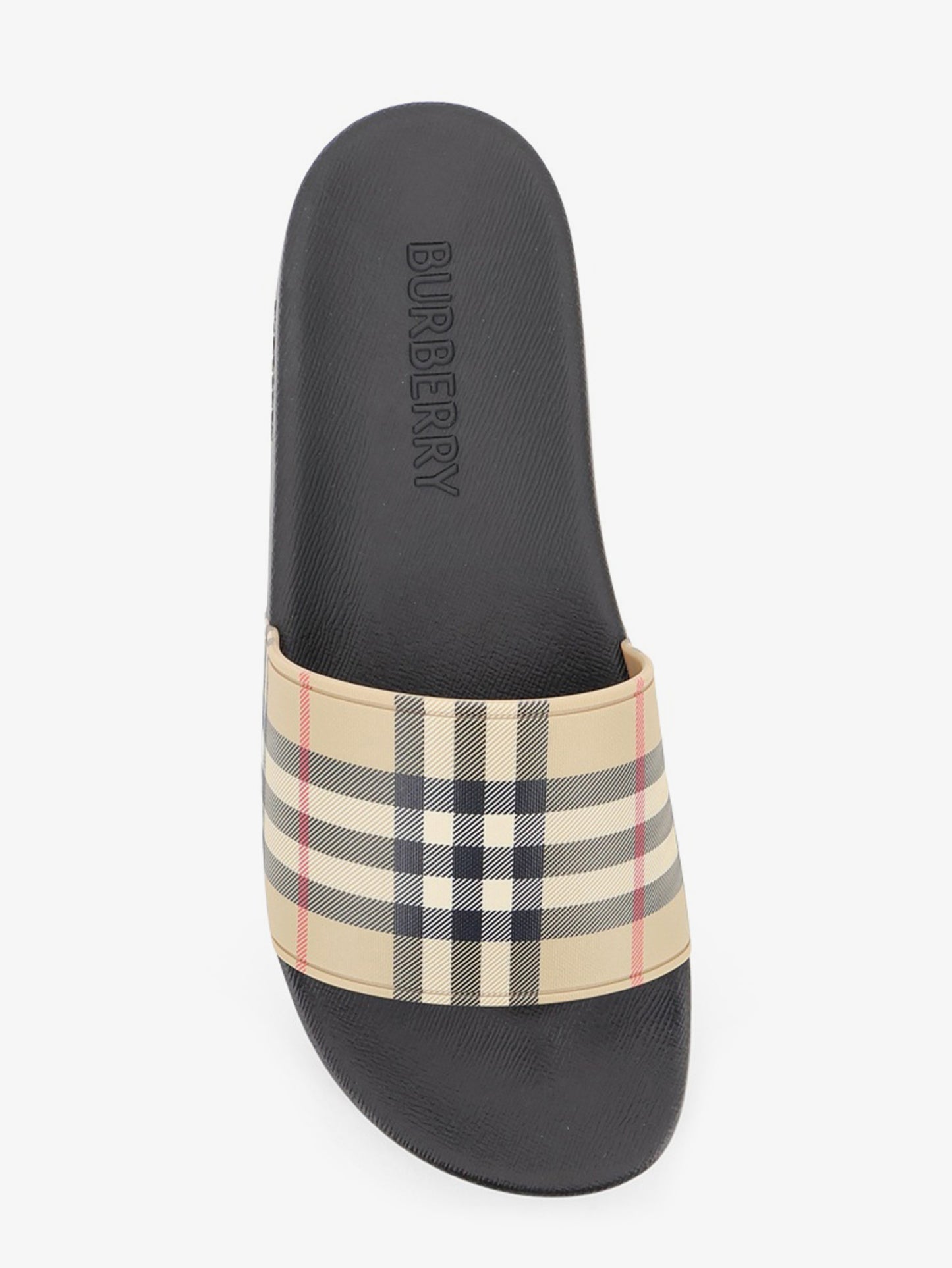 Sandals with Check Pattern