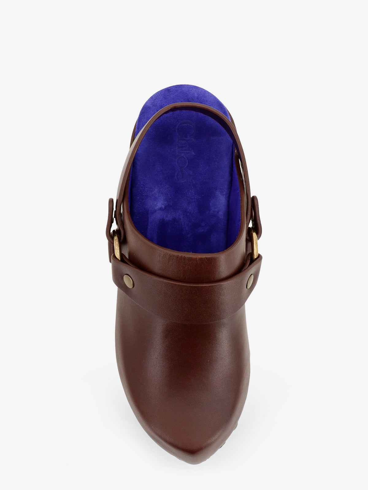 Talis Wedge leather clogs