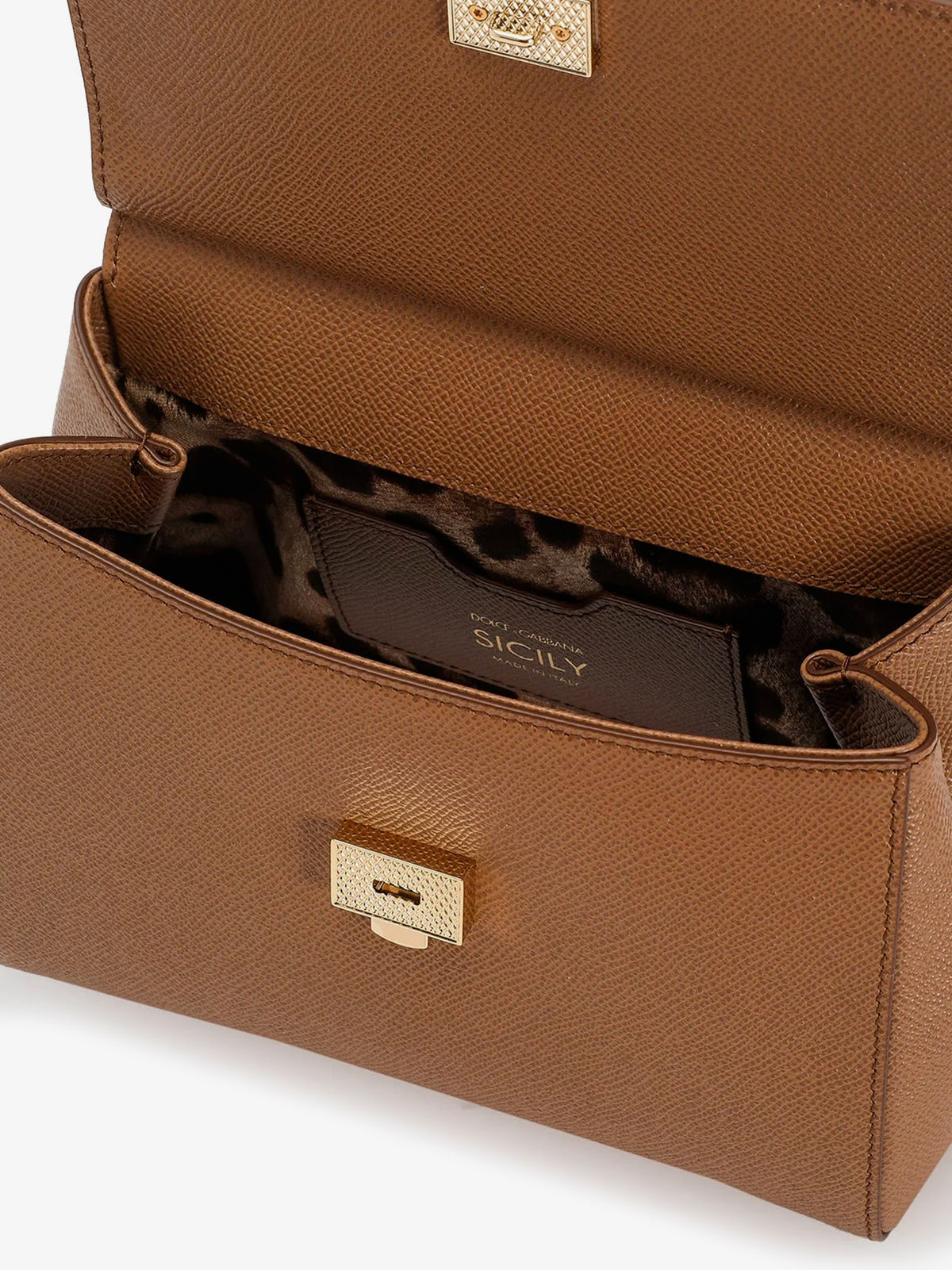 Sicily Medium Leather shoulder bag