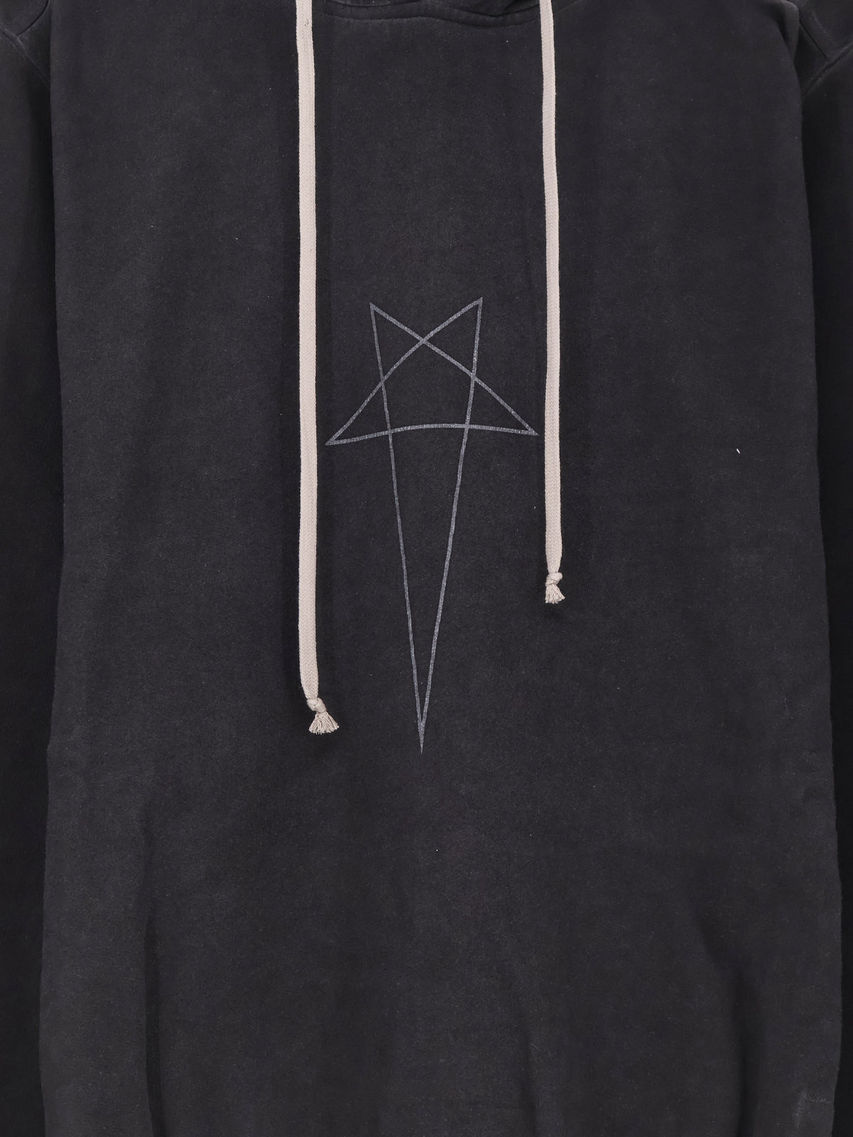 Oversized organic cotton hoodie