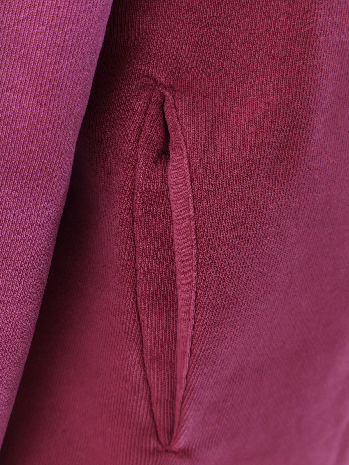 Slim Zip Up cotton hoodie