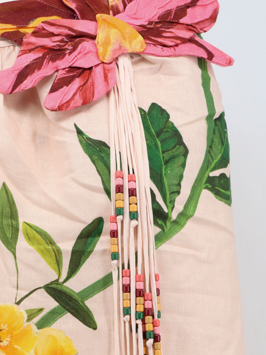 Vestito in lino naturale
