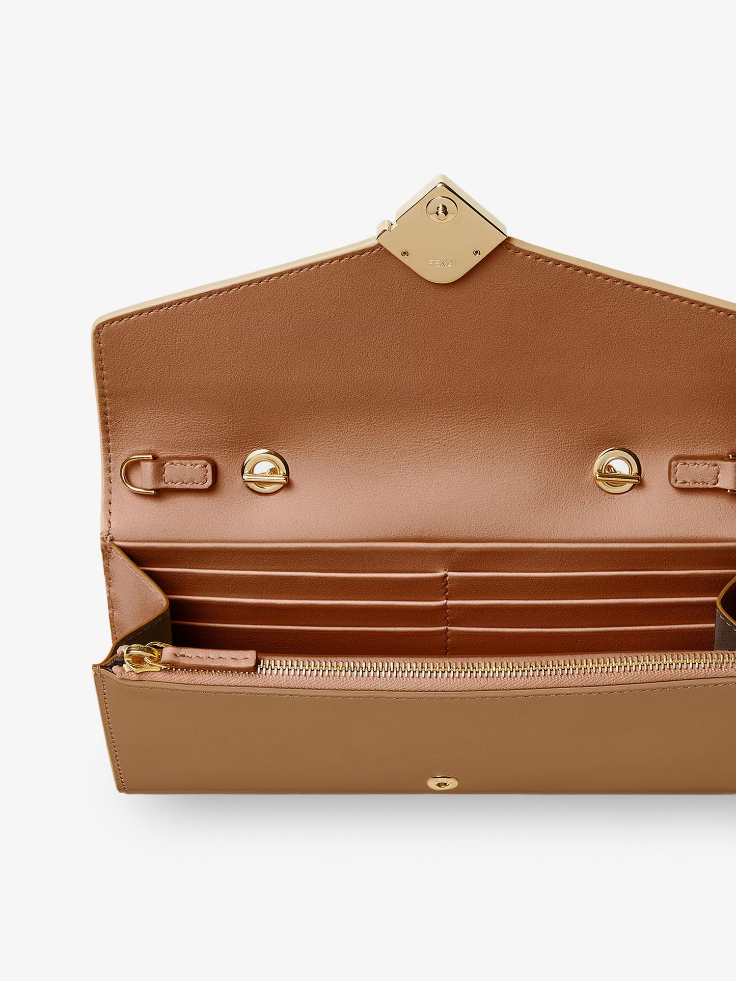 On Chain FF Diamonds Leather Wallet