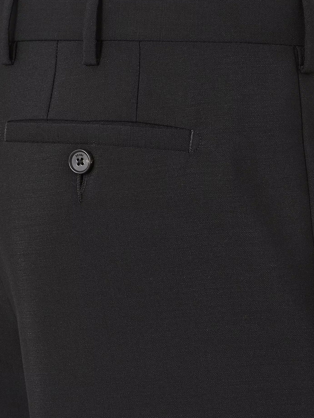 Kid mohair trousers