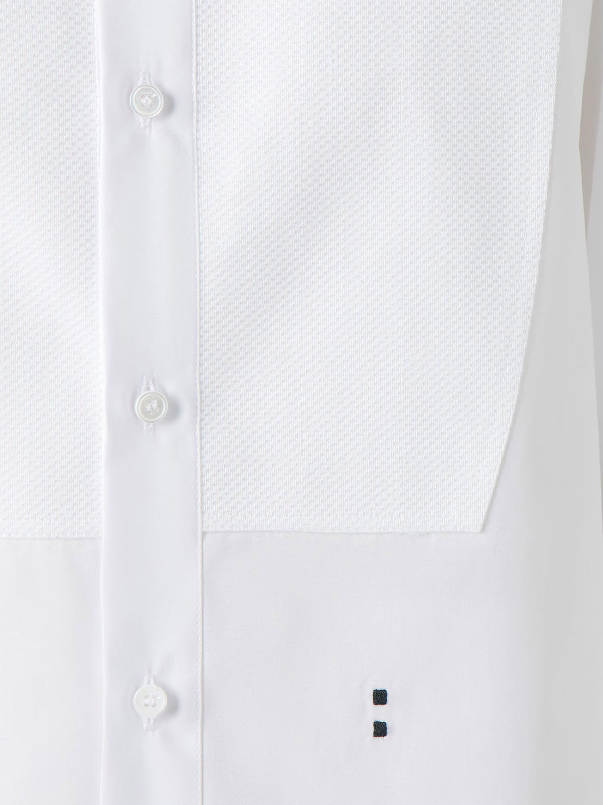 White popeline shirt