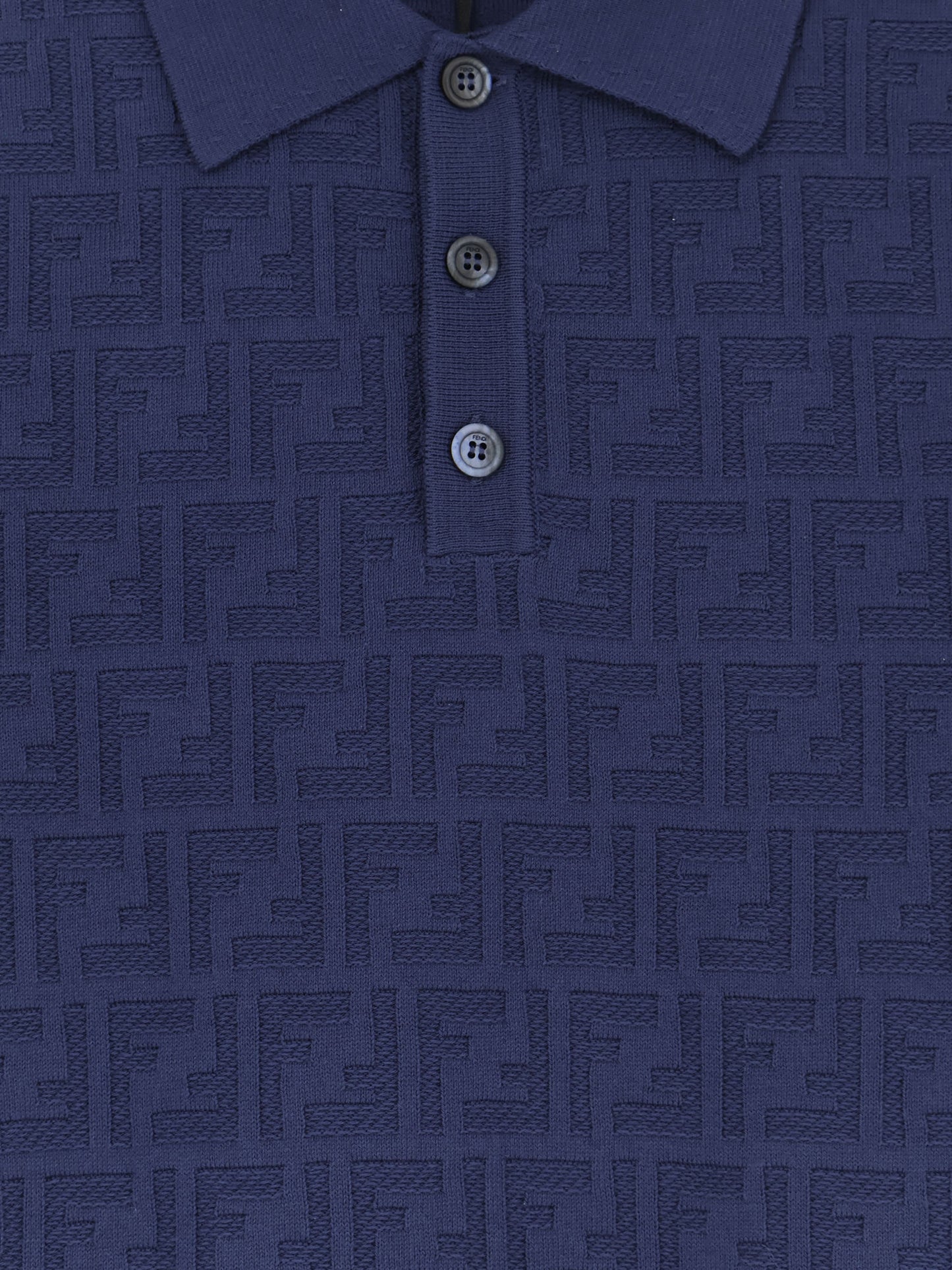FF cotton polo shirt