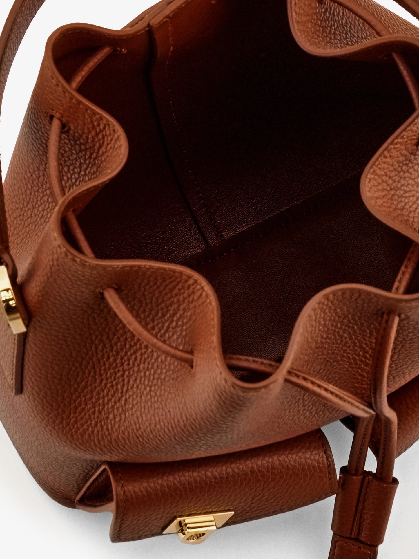 Leather Bucket Bag