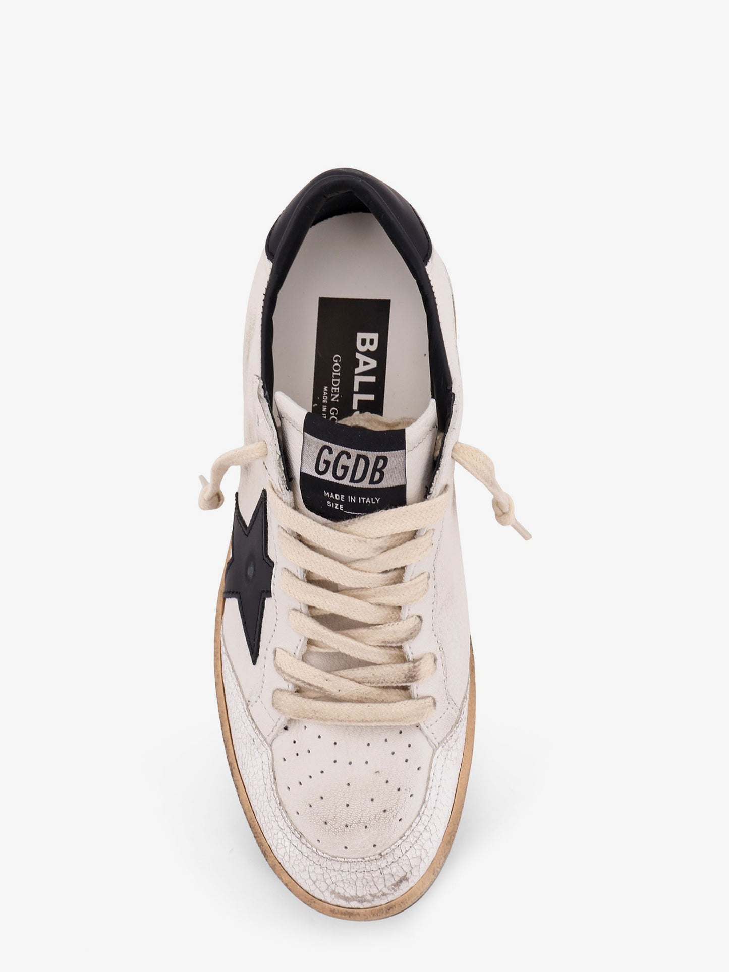 Sneakers Ballstar in pelle con iconico logo laterale