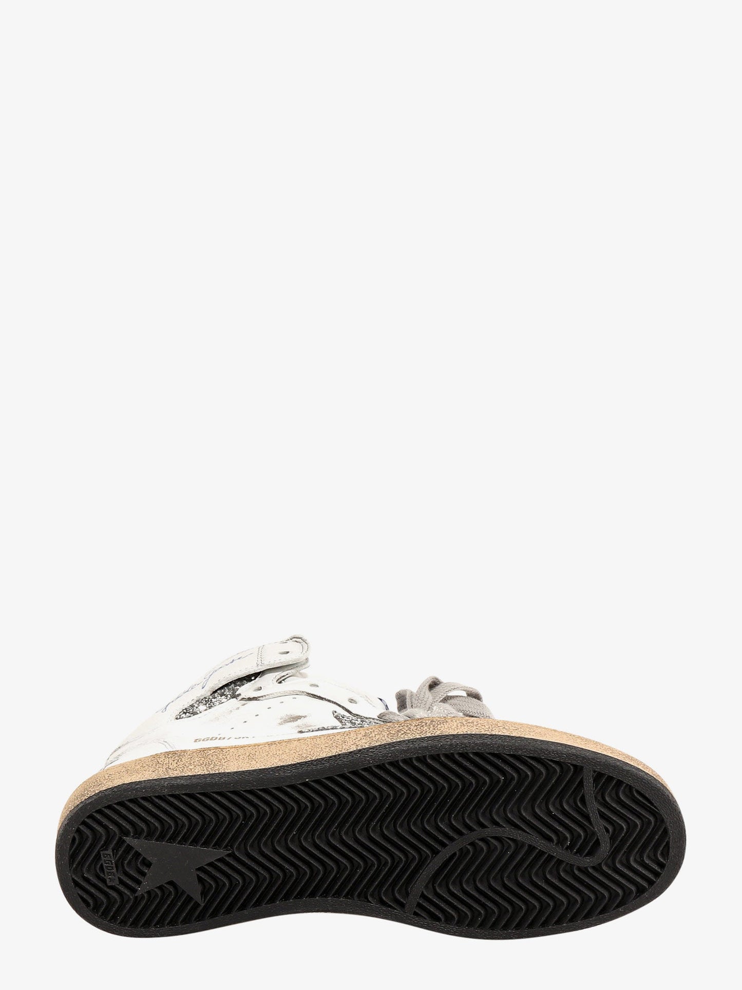 Sky Star leather with a used effect sneakers
