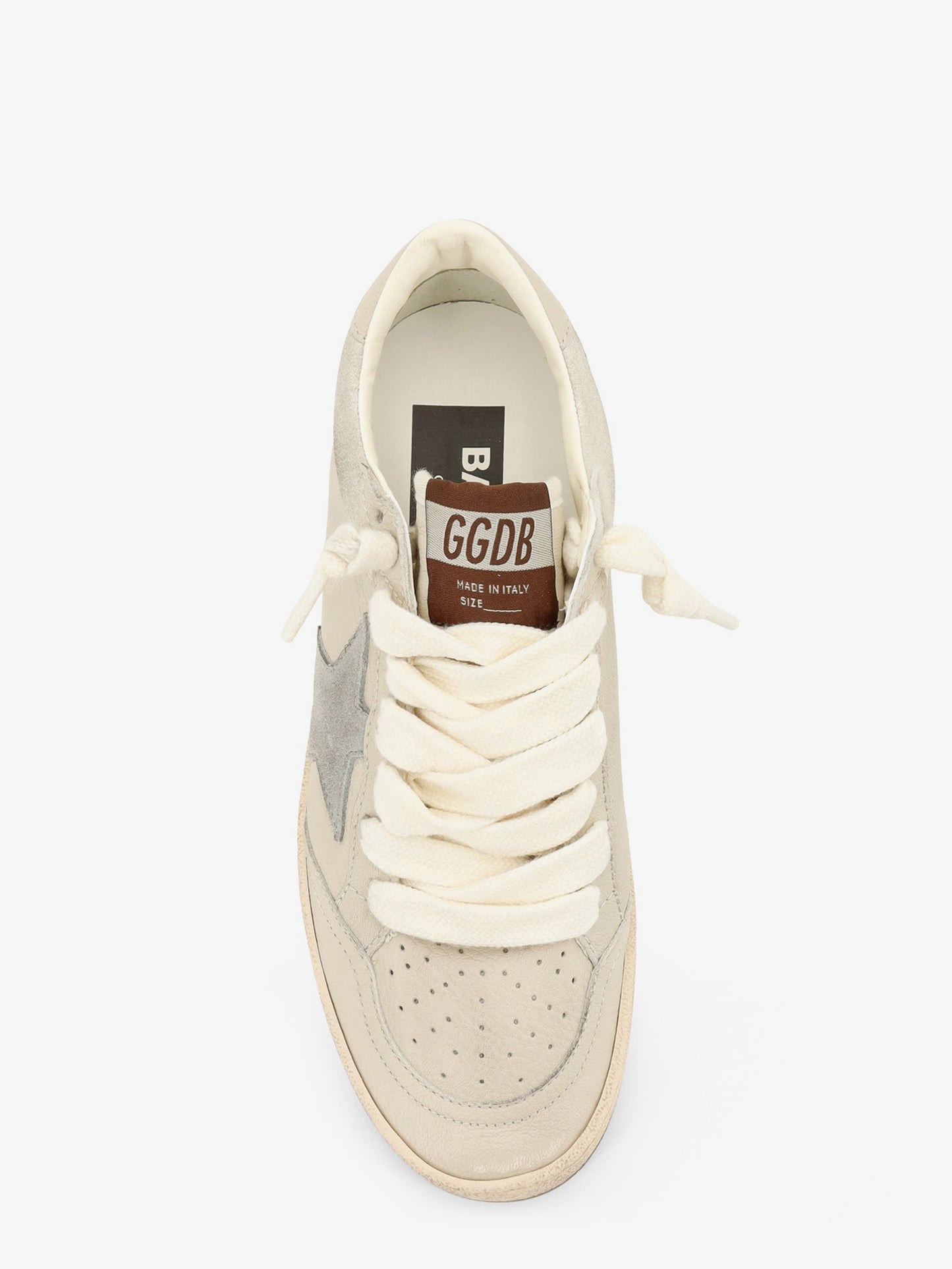 Ballstar leather sneakers with iconic side logo