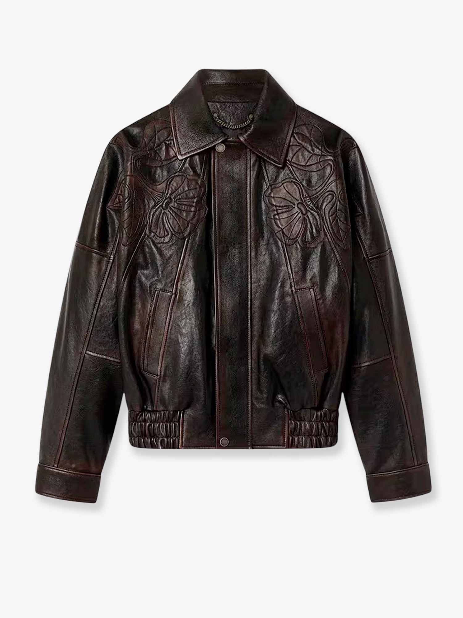 Palmer leather jacket GOLDEN GOOSE DELUXE BRAND - Nugnes1920