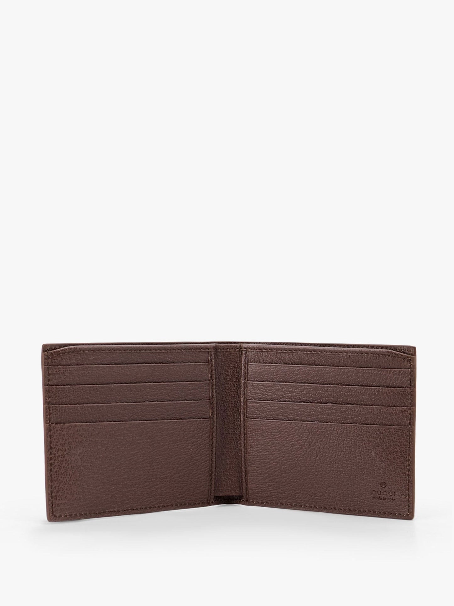 Bi-fold GG Supreme canvas wallet