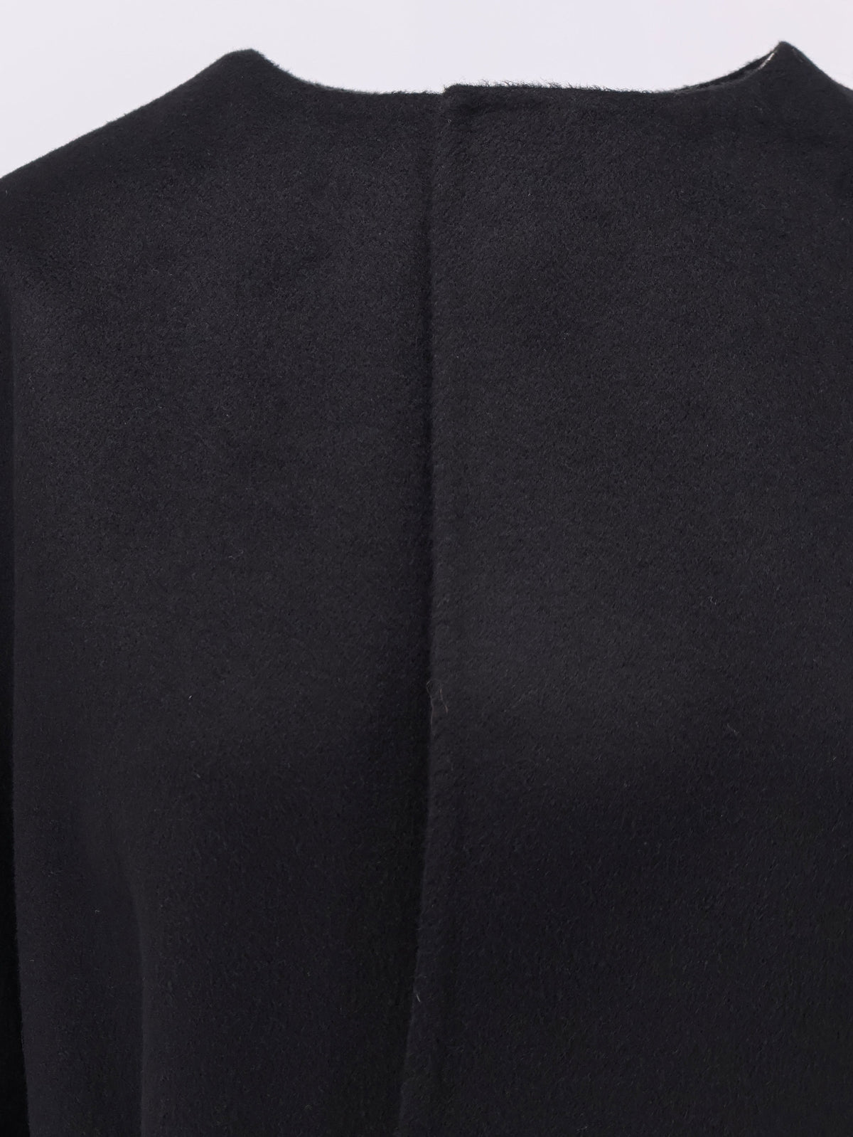 Wool and silk blend coat