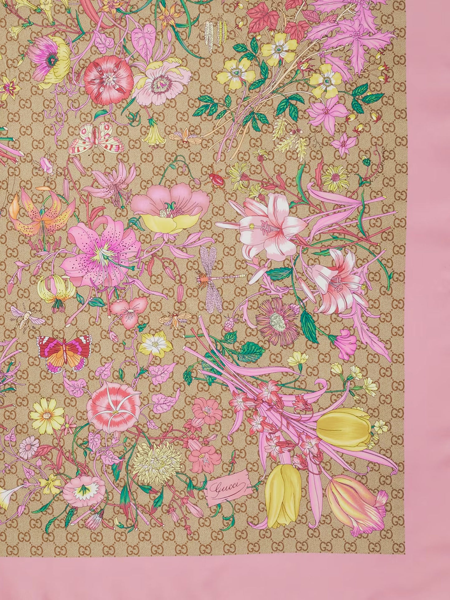 Foulard Light Flora in seta