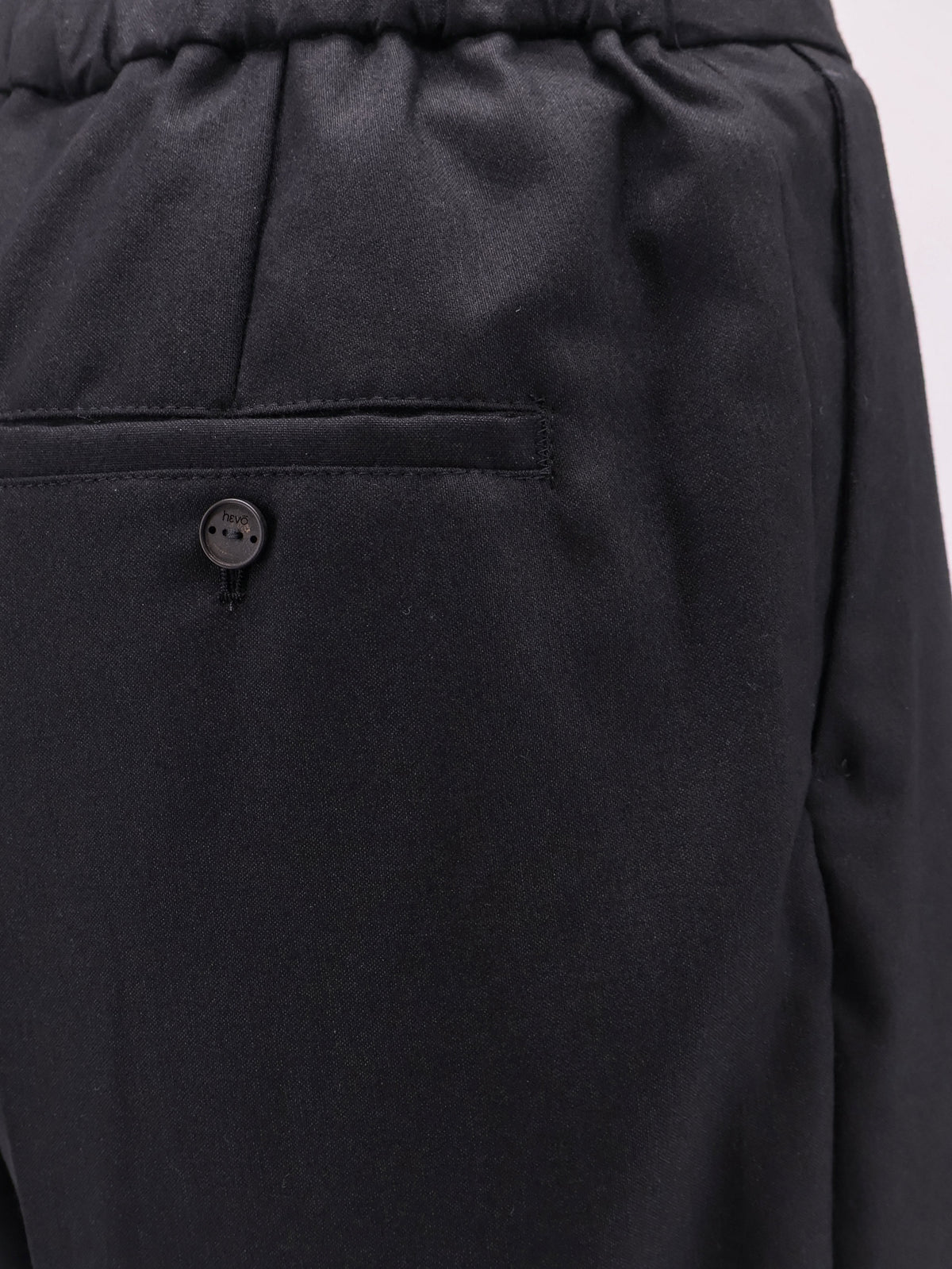 Wool blend trousers