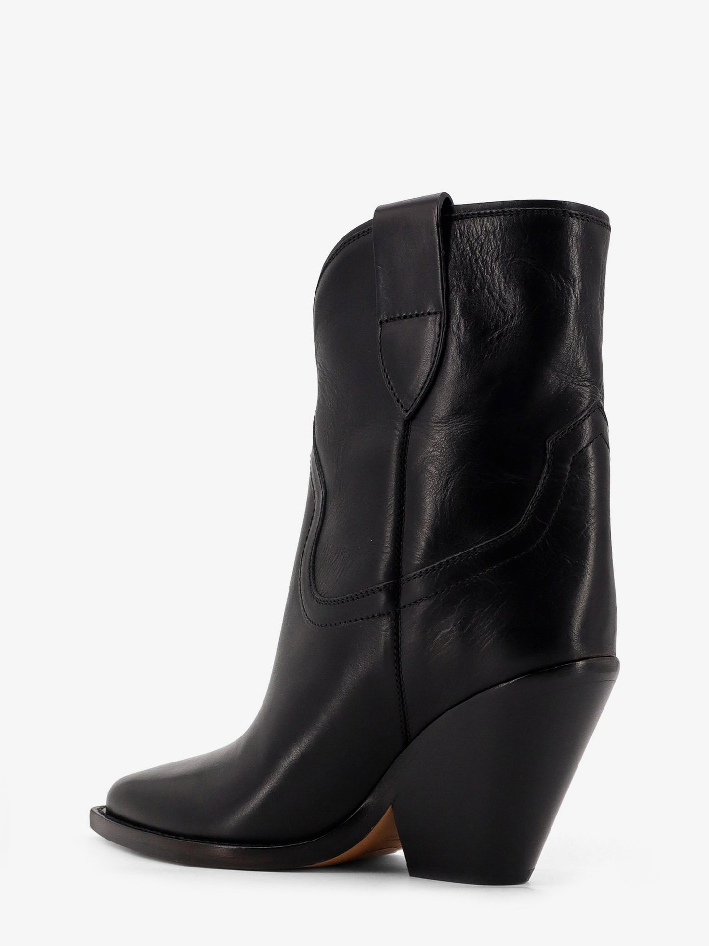 Leyane leather boots