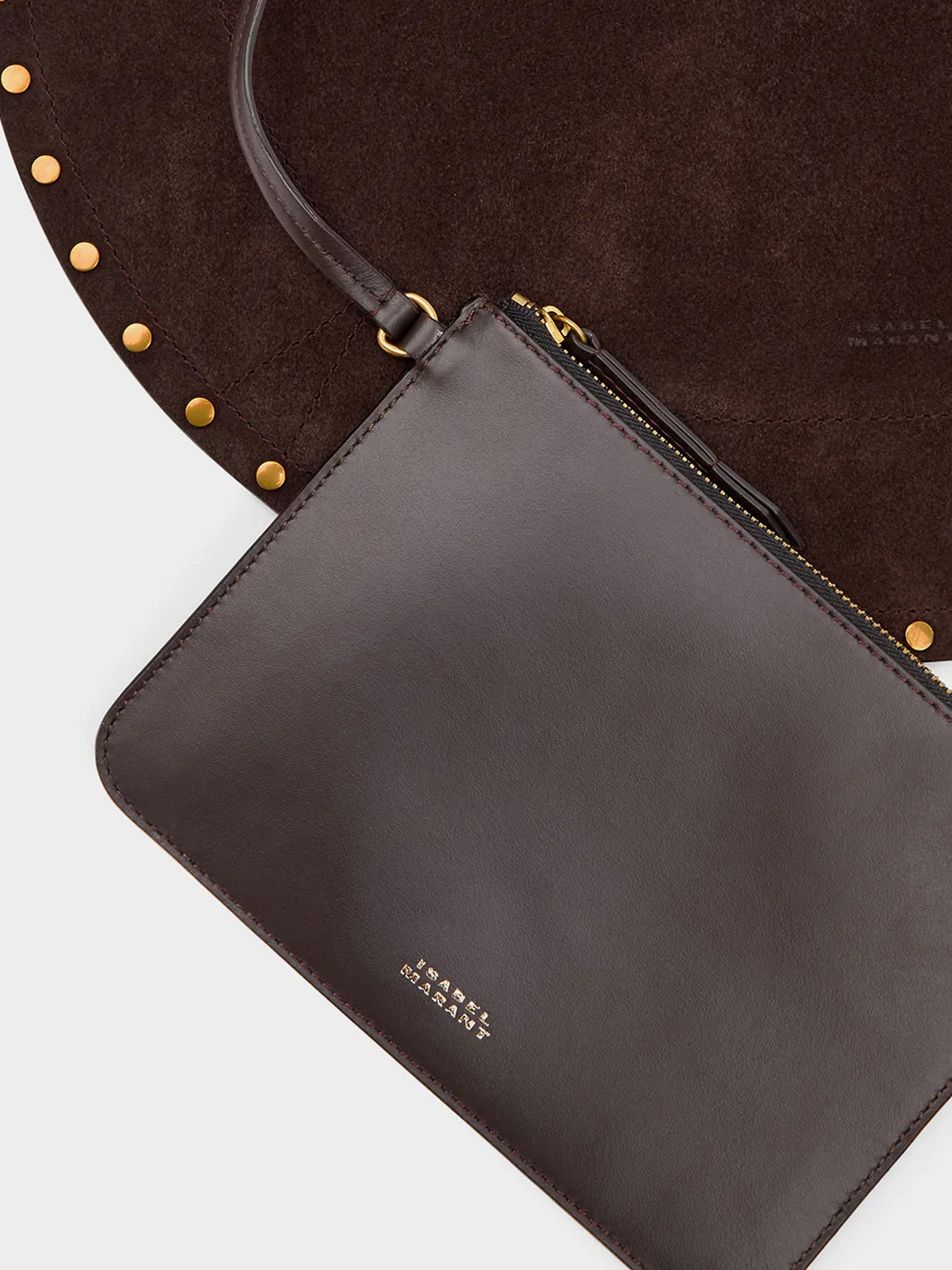 Oskan Hobo Suede Shoulder Bag