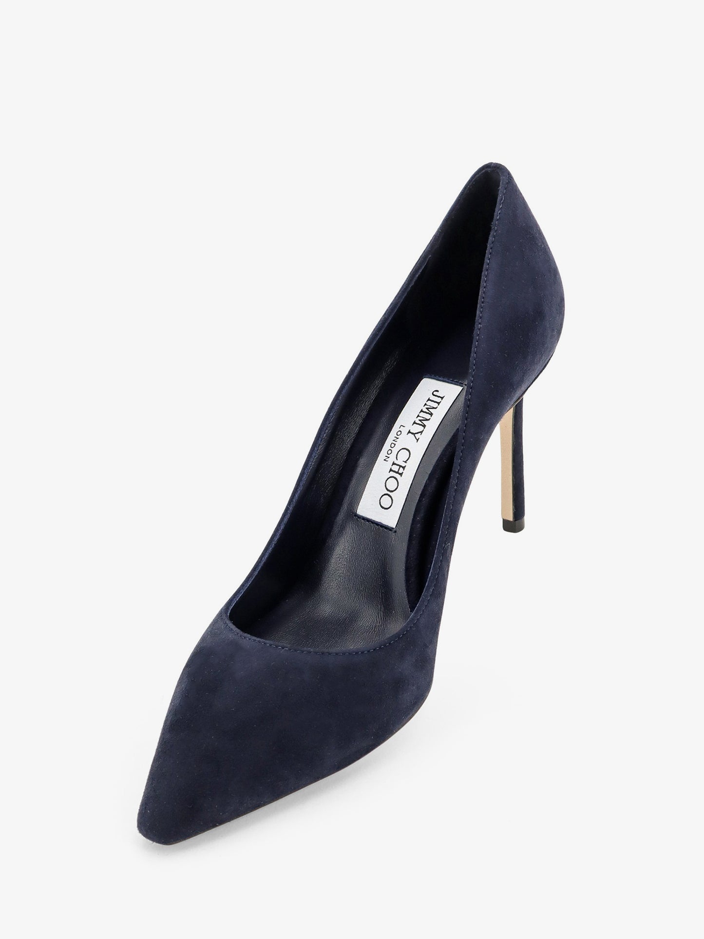 Romy 85 suede pumps