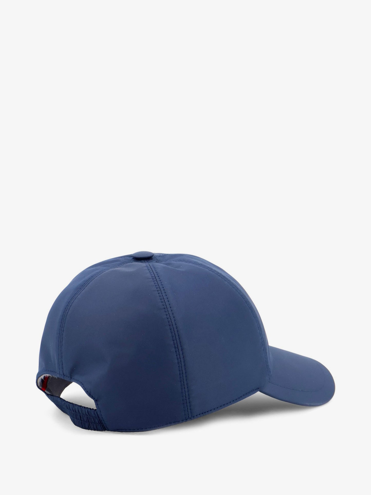 Nylon hat with embroidered logo on the front