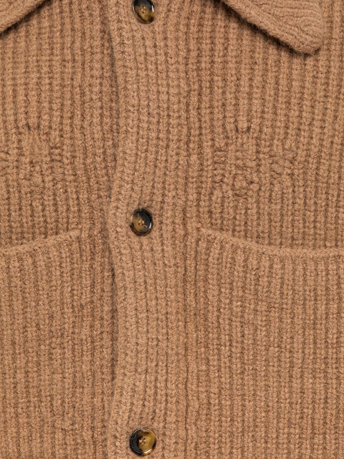 Ribbed wool jacket