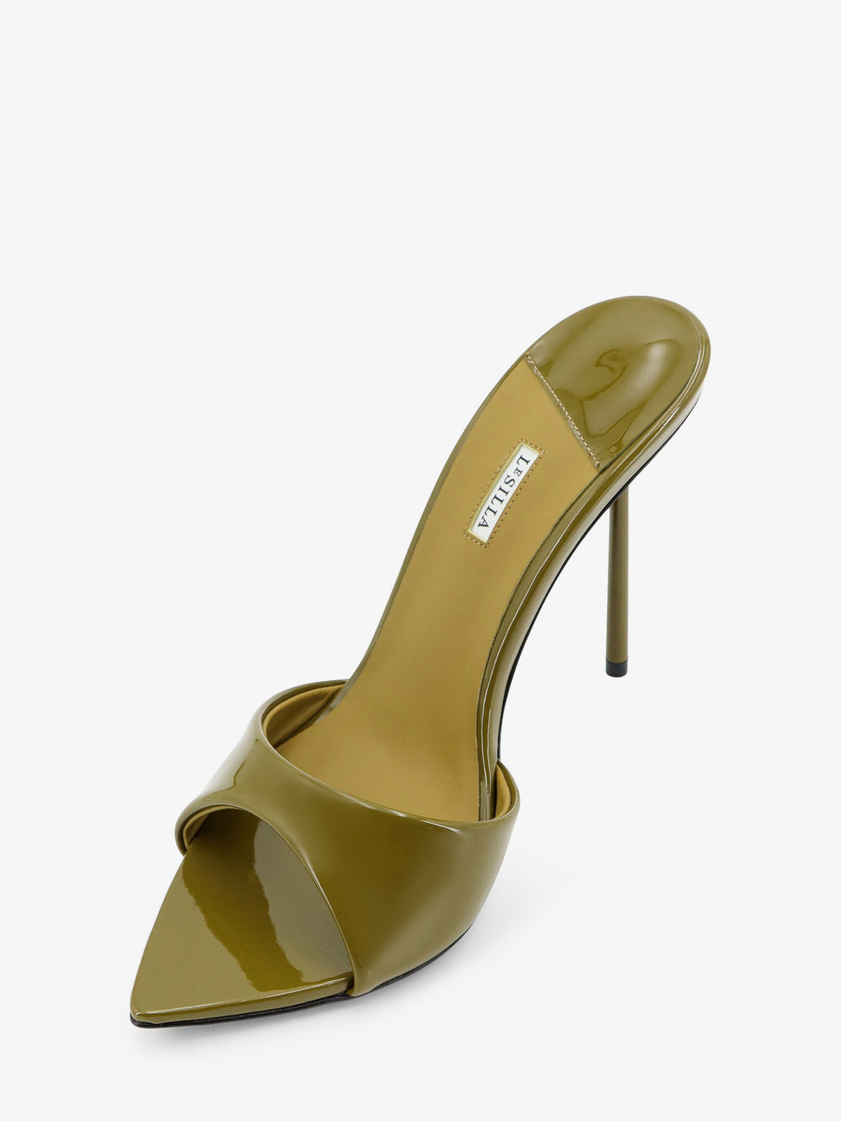 Bella patent leather sandals