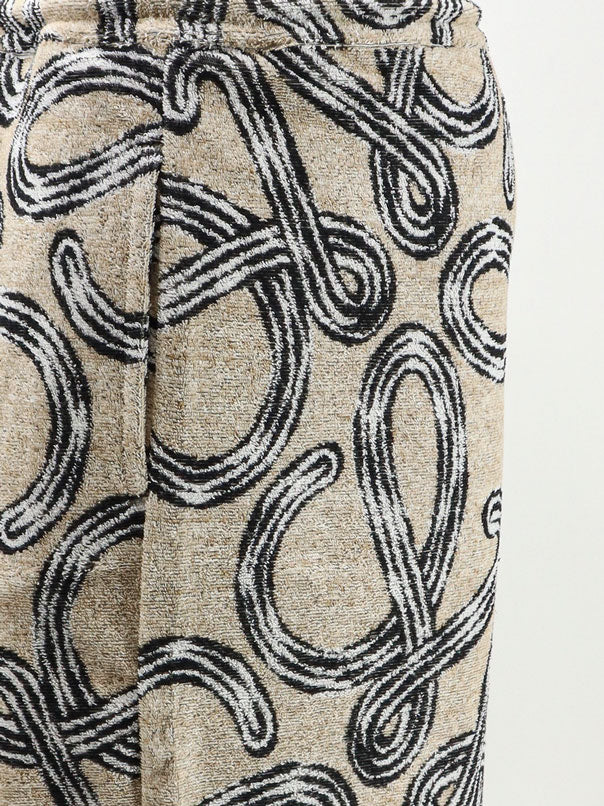 Paula's Ibiza - Terrycloth shorts with iconic print