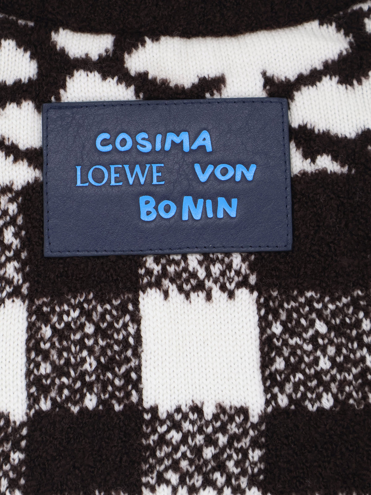 Sleeveless wool sweater