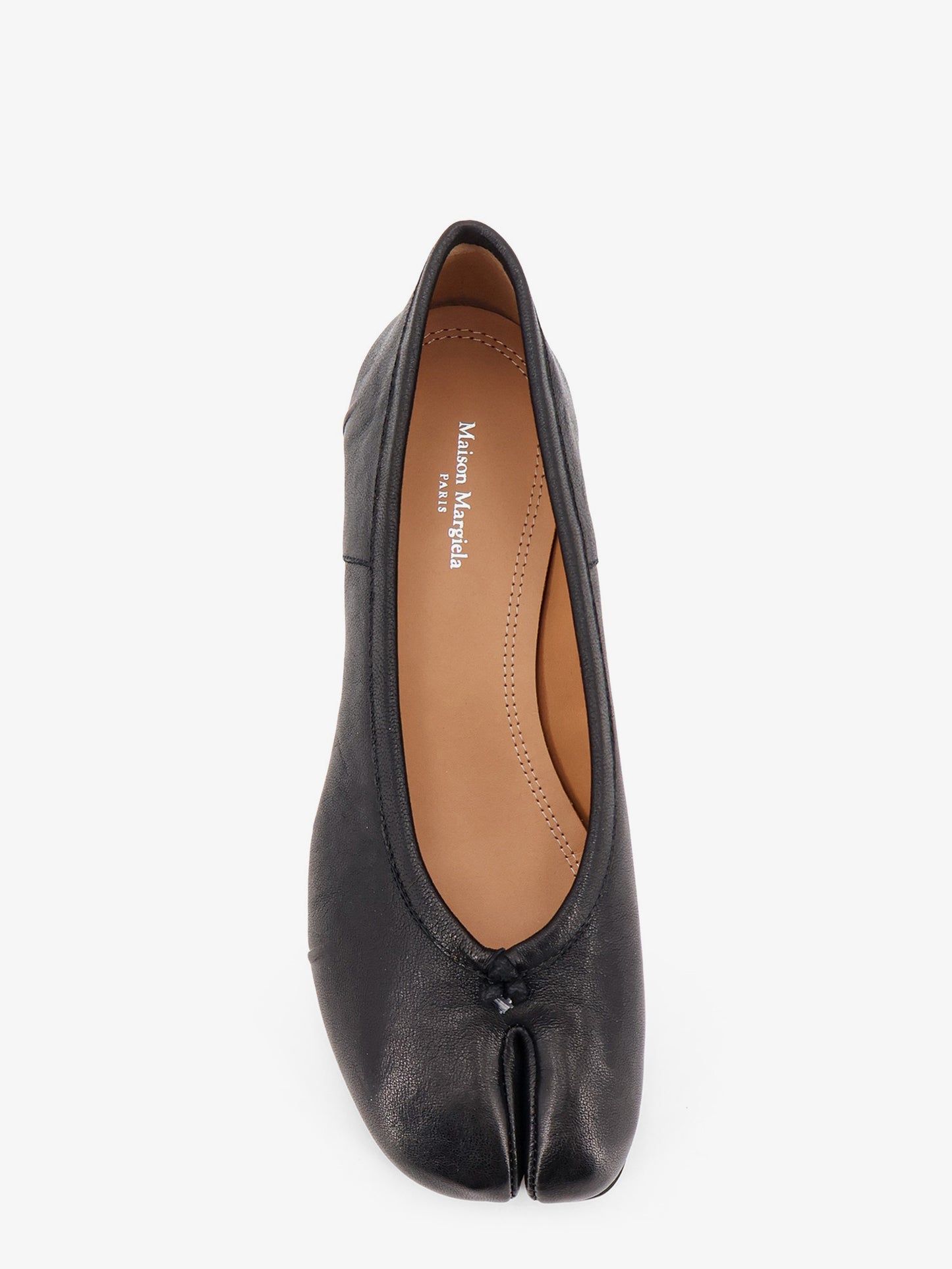 Leather Tabi Ballet Flats