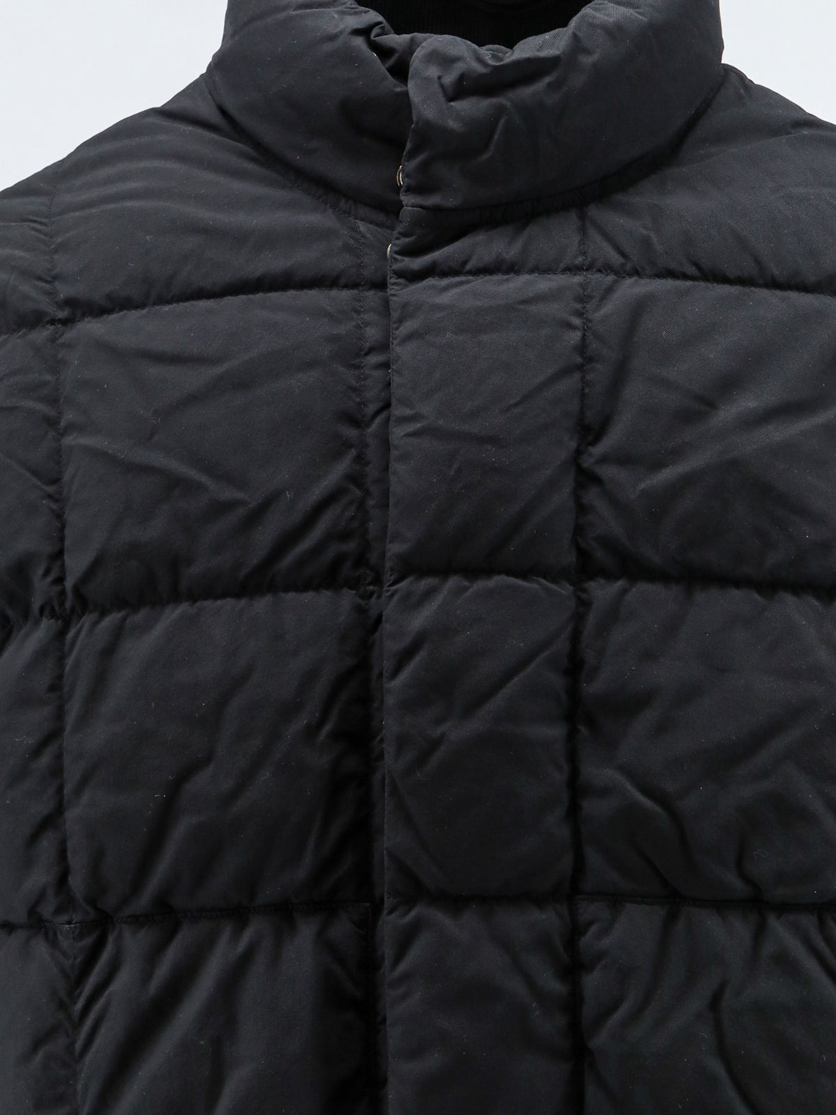 Padded nylon bomber jacket