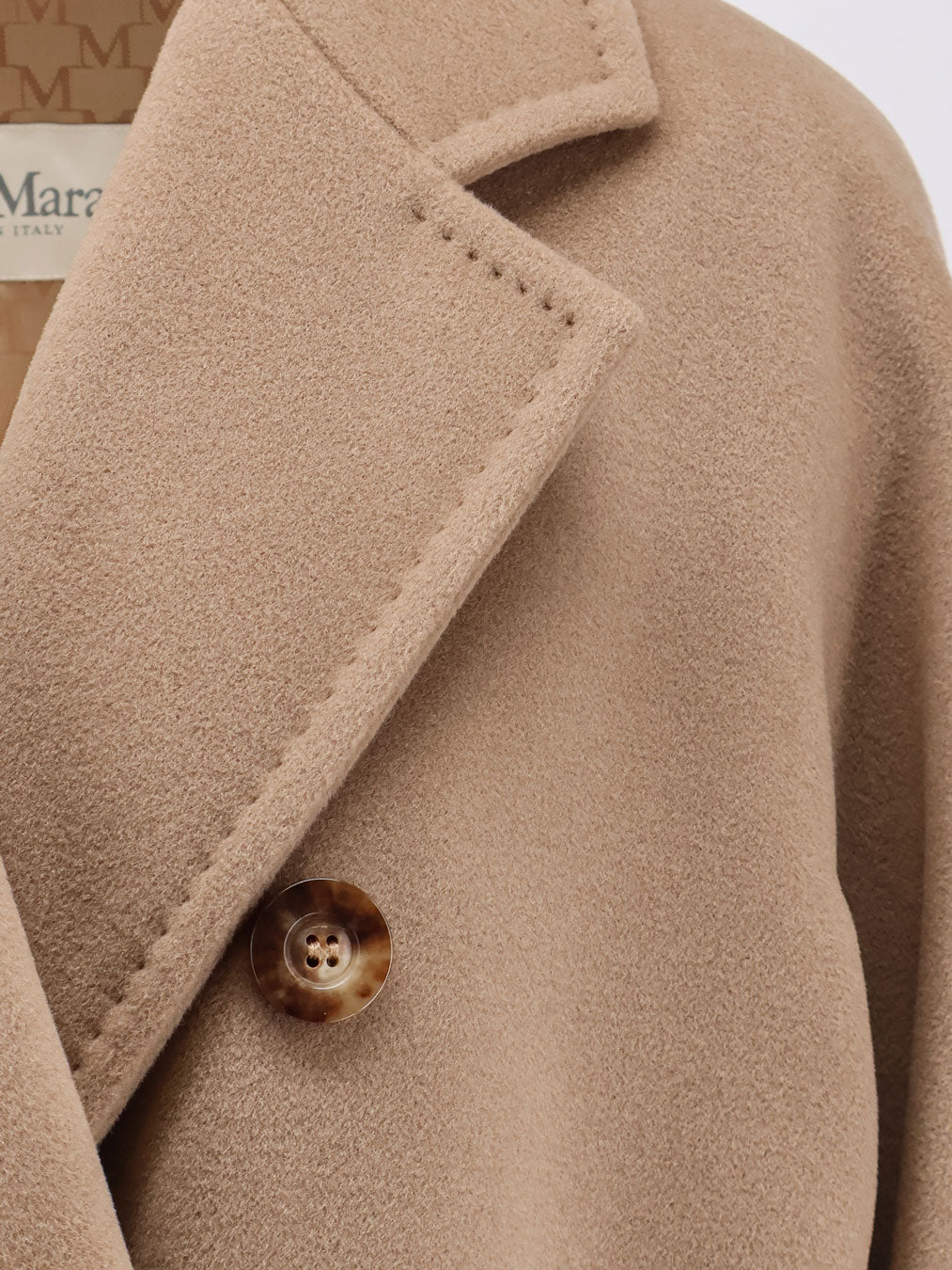 Madame wool and cashmere blend coat
