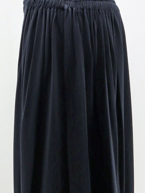 MXMLivrea pleated jersey long skirt