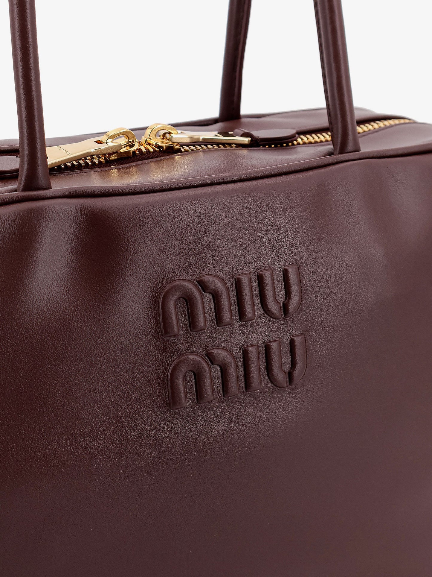 Beau leather handbag