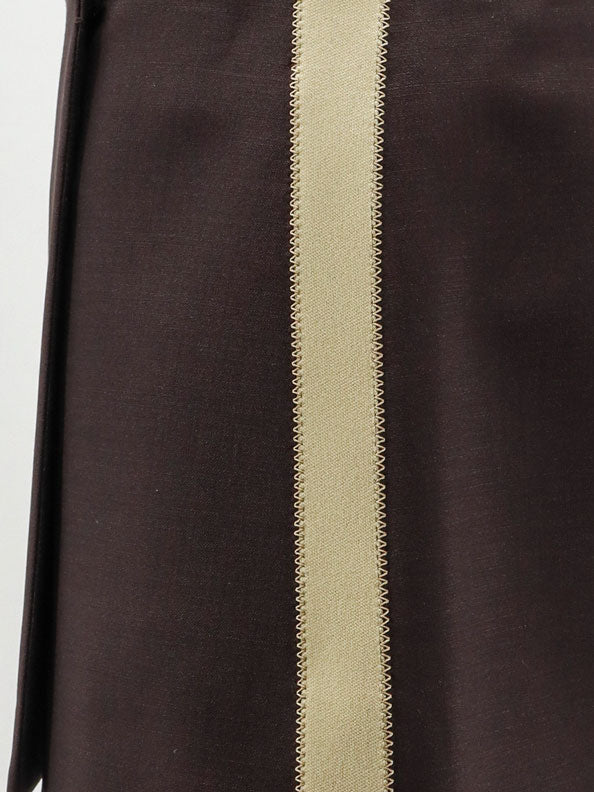Mohair and virgin wool mini skirt