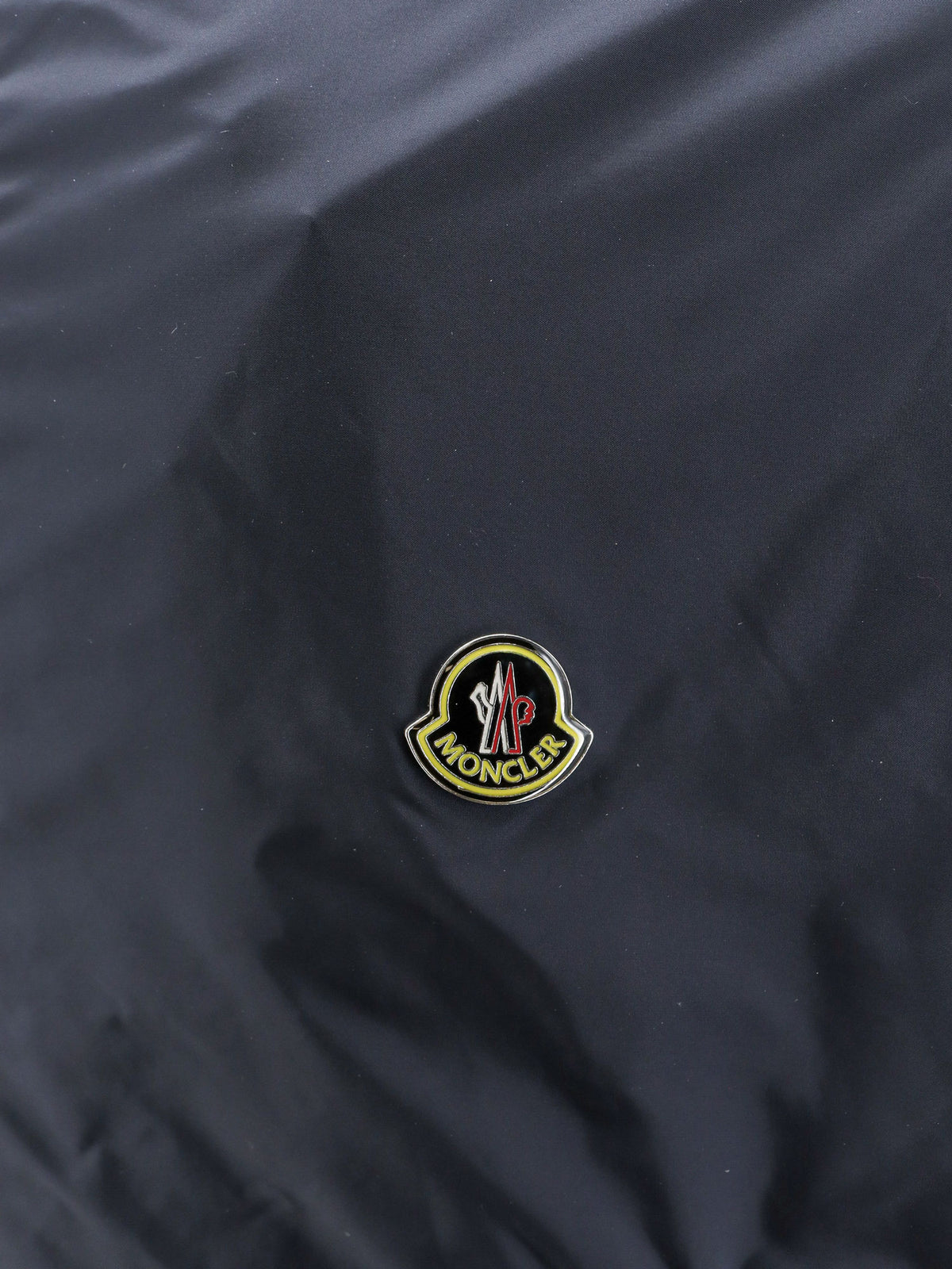 Nylon hooded jacket