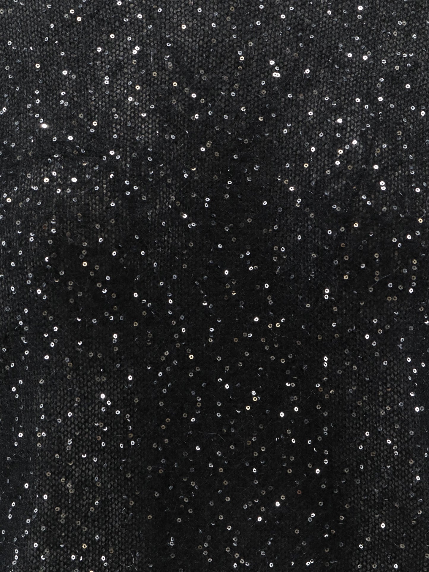 Maglia in misto mohair con paillettes