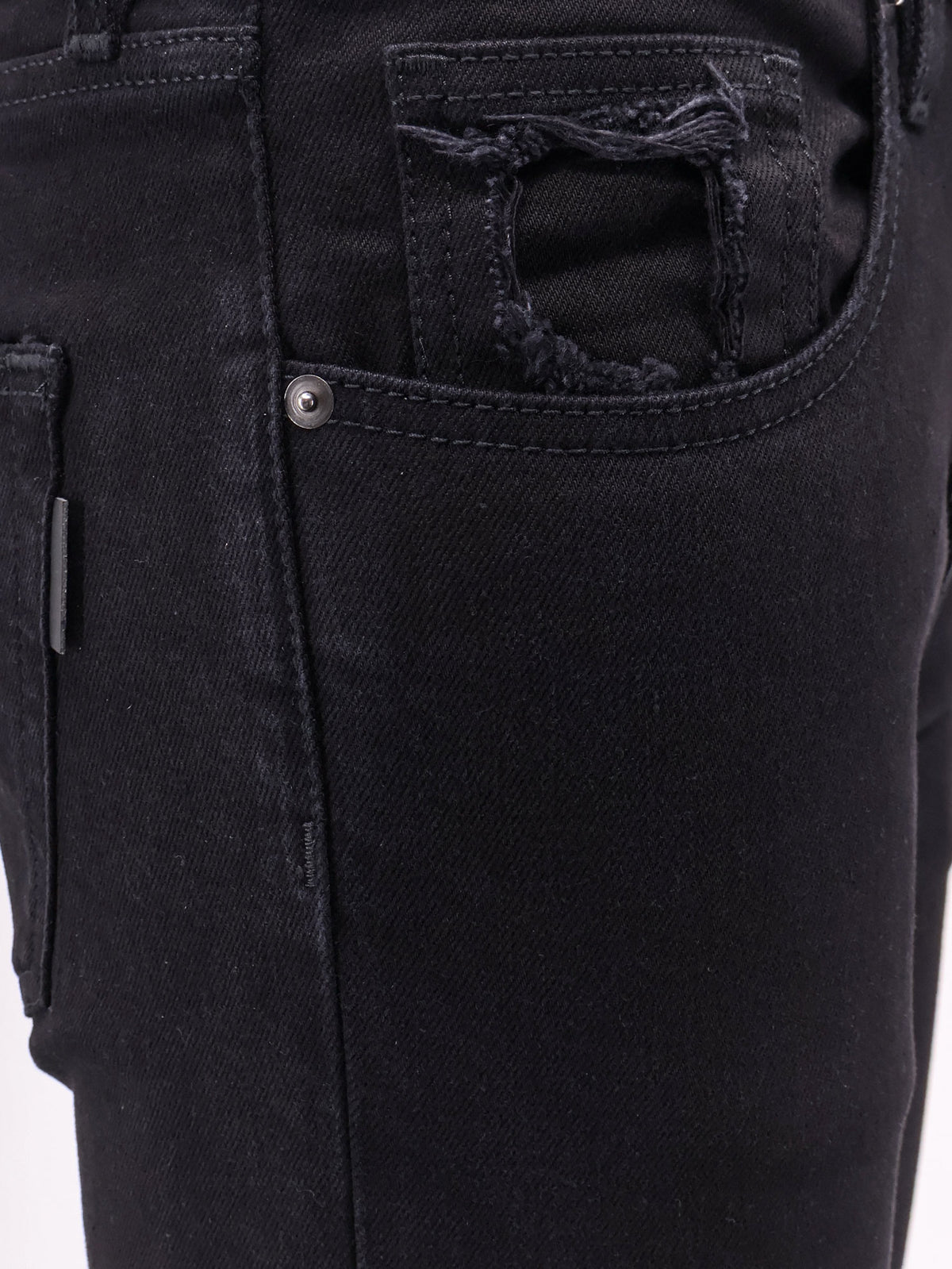 Cotton blend trousers