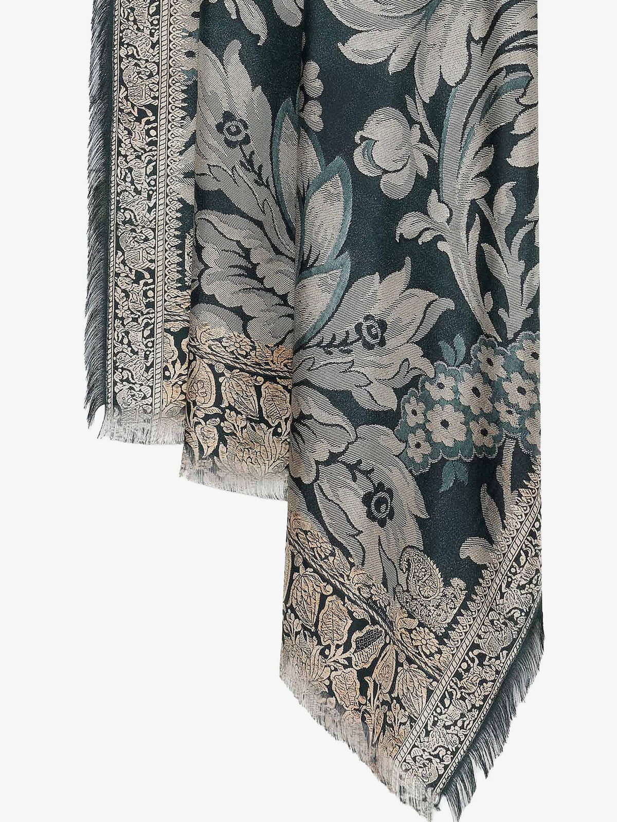 Aloeuw silk scarf