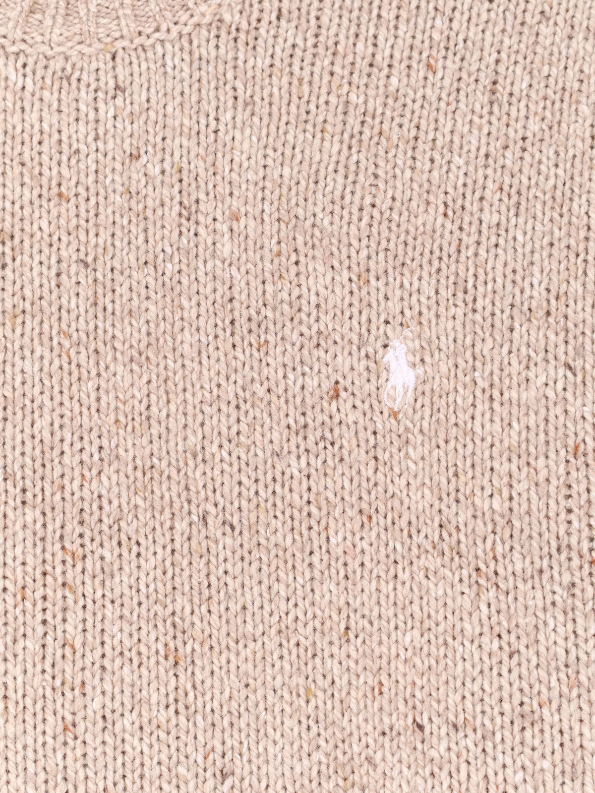 Melange wool blend sweater