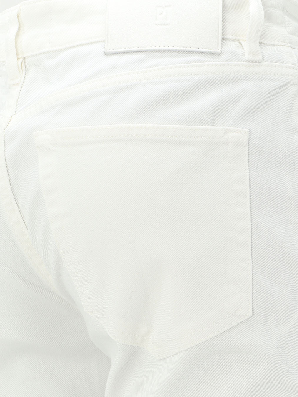 Pantaloni Reggae white denim