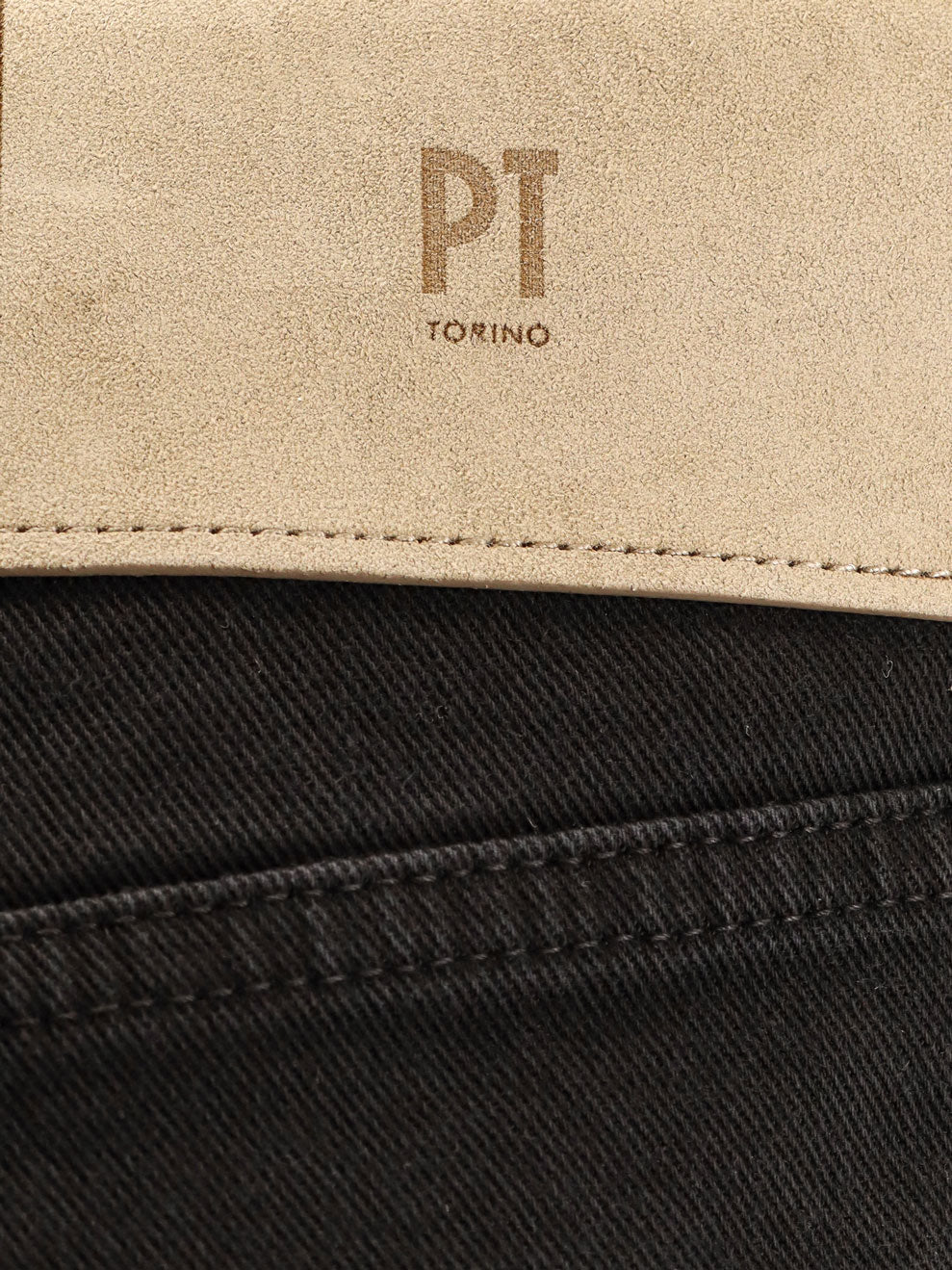 Black denim jeans