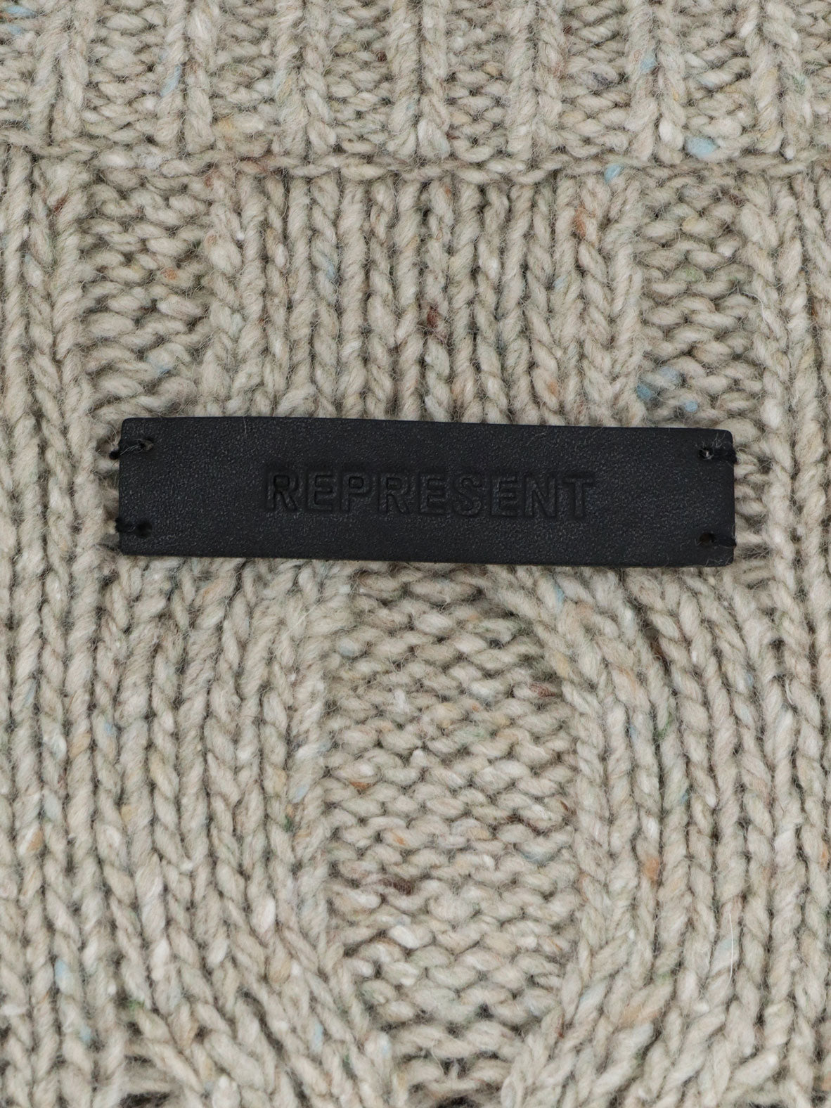 Wool and viscose blend sweater