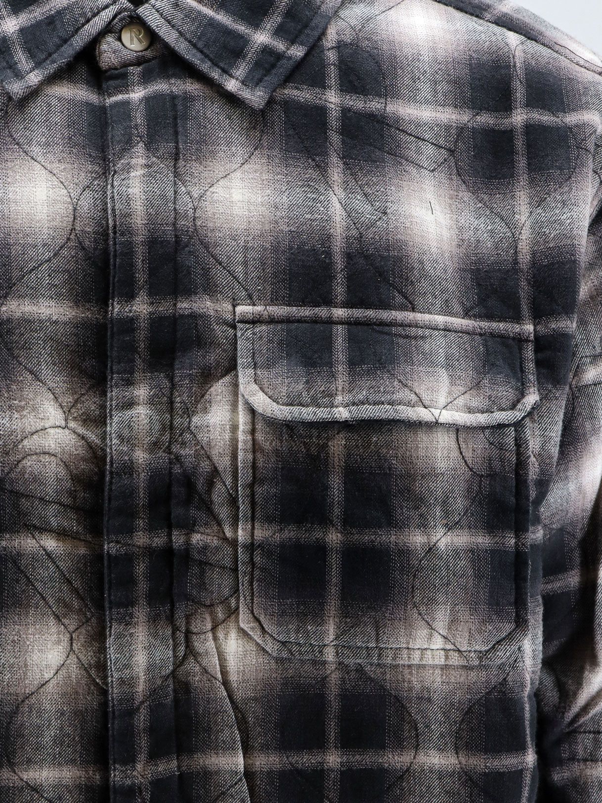 Logo Quilted Shirt/Jacket