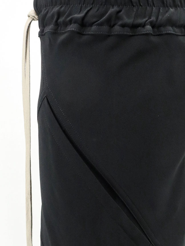 Bias viscose and silk trousers