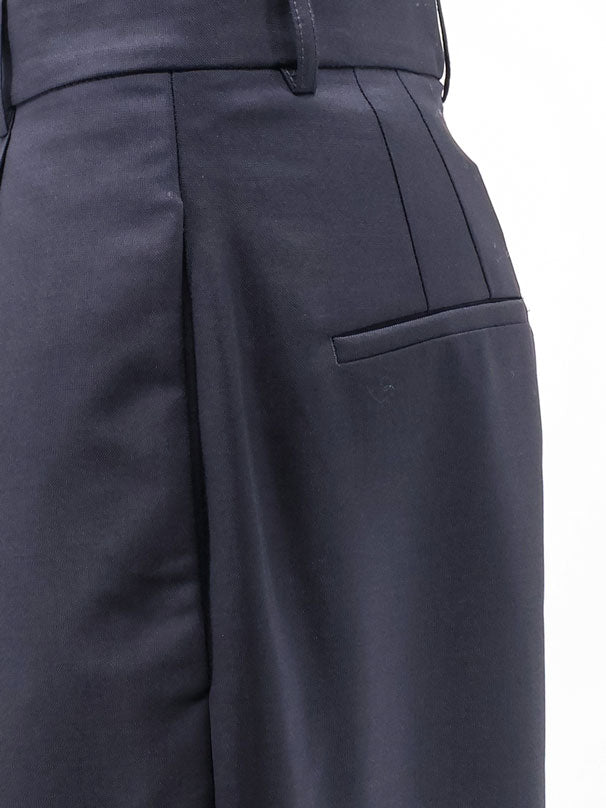 Virgin wool and mohair trousers