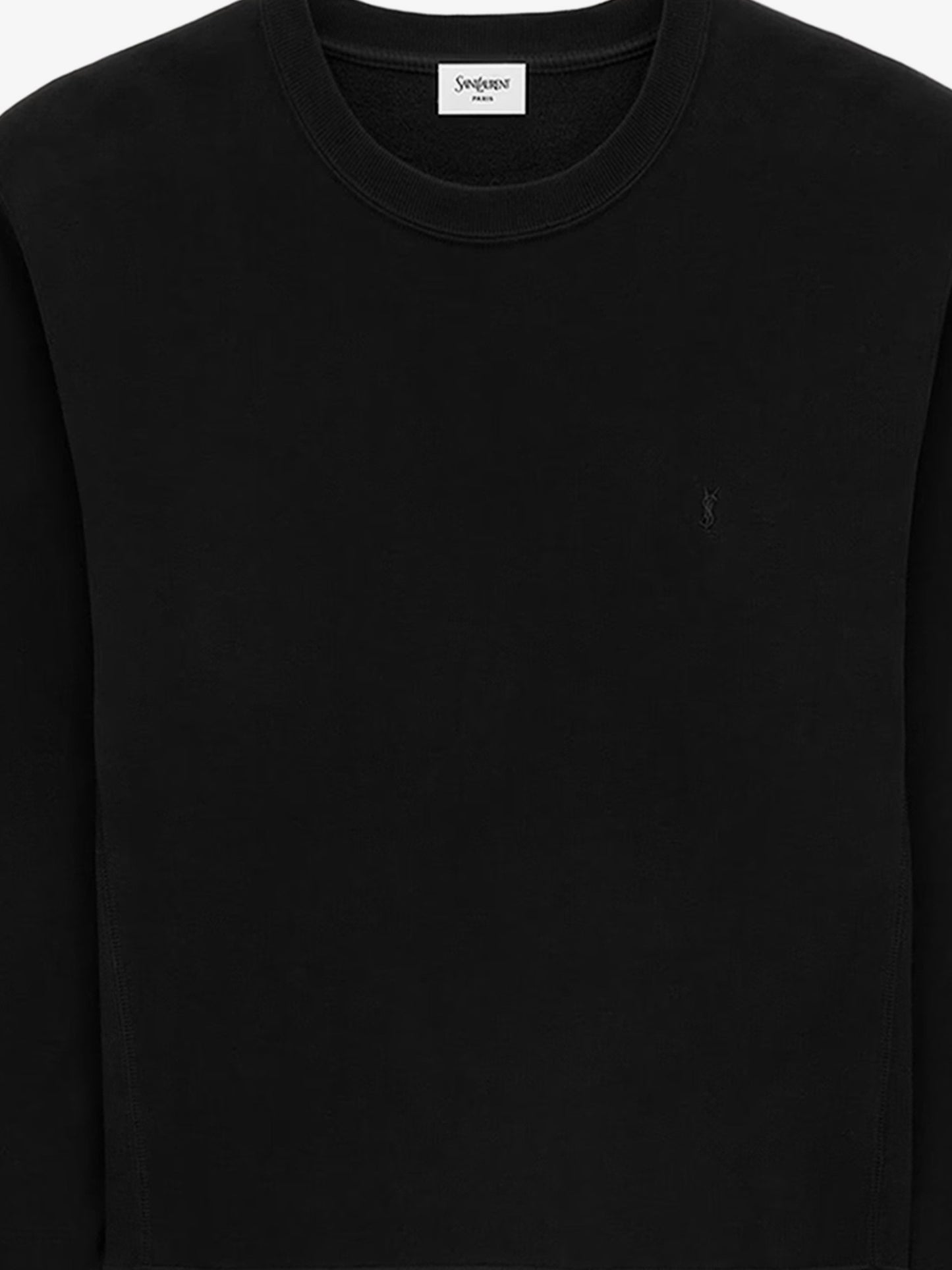 Certified cotton sweatshirt with Cassandre embroidery